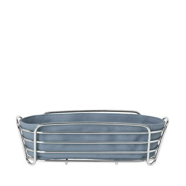 Blomus 63767 Delara Long Wire Serving Basket, Flint Stone
