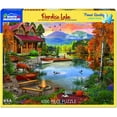thumbnail image 2 of White Mountain Puzzles, Paradise Lake 1000 Piece Puzzle, 2 of 6