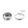 thumbnail image 3 of Uxcell Latas redondas de 1/2oz 15ml con tapa de tornillo, contenedores de aluminio tono plateado, paquete de 12, 3 of 6