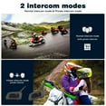 thumbnail image 4 of Yidarton Motorcycle Helmet Bluetooth Intercom Full Duplex Two-person Riding Real-time Bluetooth Intercom Supports Up To 6 Intercom 1PCS, 4 of 10