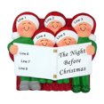 thumbnail image 4 of Ornaments by Elves Personalized Family of 5 First Christmas Ornaments 2024 Better Together Ornament, 4 of 10