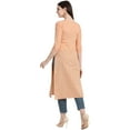 thumbnail image 3 of eloria Chintz Printed Kurti With Half Sleeves In Round Neck Design, 3 of 5