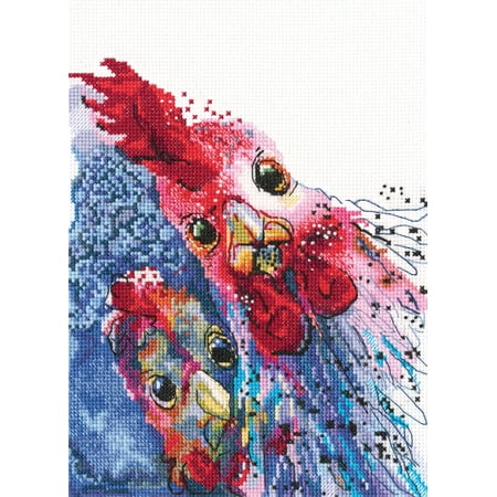 UPC: 4743348404111 | Roasted chicken with potatoes?! M658 Counted Cross Stitch Kit