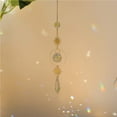 thumbnail image 4 of Crystal Suncatcher, Hanging Rainbow Maker Crystal Prism Sunshade,Window Car Home Décor Fairy Gift, 4 of 5