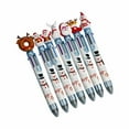 thumbnail image 1 of New Christmas Tree Santa 6 Colors Cartoon Press Cute Ballpoint Pen For Students Christmas Gifts Creative Hand Account Pen Press Ball Point Pen Random * 1 * 1ml, 1 of 7