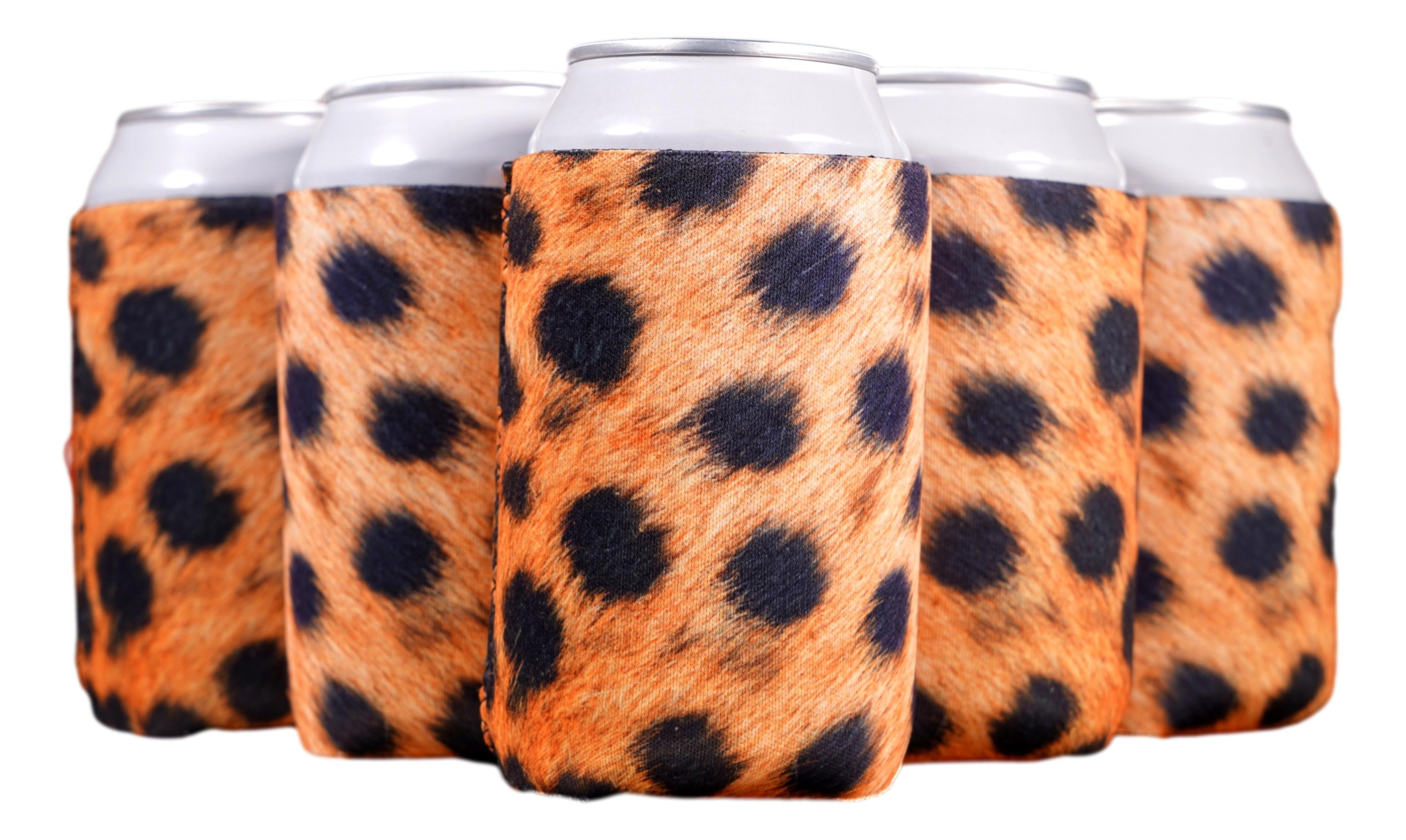 QualityPerfection Can Cooler Sleeves Neoprene 12 oz Can Holder Set of 6