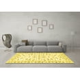 thumbnail image 3 of Ahgly Company Machine Washable Indoor Rectangle Persian Yellow Traditional Area Rugs, 8' x 12', 3 of 4