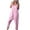 Pink, variant on gakvbuo Jumpsuits For Women Summmer Dressy Wedding Women's Casual Loose Baggy Pocket Jumpsuit Fashion Playsuit Trousers Overalls Cotton And Linen Jumpsuit