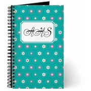 Cafepress Personalized Dot Flower Teal J
