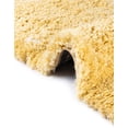 thumbnail image 4 of Unique Loom Rabat Shag Collection Area Rug - Fractured (5' 1" Round Yellow/Ivory), 4 of 5