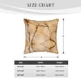 thumbnail image 4 of Kll Stone Decorative Throw Pillow Covers Velvet Soft For Couch Sofa Bedroom Living Room Outdoor -16"X16", 4 of 8