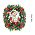Christmas Santa Pattern Puzzle Toy Animal Shaped Wood Christmas Atmosphere Decoration 3DPuzzles
