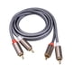 thumbnail image 1 of Cables RCA de 5MM Methold sistema estéreo profesional adaptador de enchufe de Aleación resistente al desgaste, 1 of 6