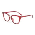 thumbnail image 3 of EYE ZOOM 3 Pack Ladies Plastic Frame Cat Eye Style Reading Glasses for Women, Multi-Color +1.50, 3 of 5