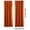 Orange ORM, variant on PPgejGEK 2 Pack Full Blackout Curtains Scandinavian Style Solid Color Window Drapes for Bedroom 53x102in