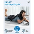 thumbnail image 4 of RENPHO Heating Pad for Neck and Shoulders and Back Pain Relief, Mothers Day & Fathers Day & Birthday Gifts for Mom Dad, FSA HSA Eligible, 24"x37" XL Large Heat Pad for F, 4 of 7