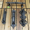 thumbnail image 3 of Destyer Metal Iron Craft Door Handle For Decoration Solid Construction Easy Installation Unique Thick 7091 1 Pc, 3 of 6