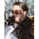 thumbnail image 5 of Miu Miu Sunglasses MU 54YS Gold Light Purple Brown 5AK0/6I Women Logo AUTHENTIC, 5 of 6