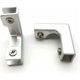 thumbnail image 4 of 4 Piezas Soporte de Ángulo Recto de 90 Grados 50 x 50 x 21 mm Soporte de Ángulo Recto Adecuado para Panel de Plástico de Madera de Vidrio de 8-12 mm Plata, 4 of 5