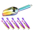 thumbnail image 1 of Stainless Steel Serving Tongs Set Multipurpose Kitchen Utensils for Ice Dessert Food Handling, 1 of 2