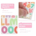 thumbnail image 4 of Dsseng 45 Sheets Letter Stickers DIY Letters Self-adhesive by Water Bottle Decals Small Alphabet, 4 of 6