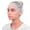 White, variant on Disposable Nylon Hair Nets, 100 count, 21 in, Black, Lightweight Construction