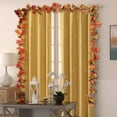 thumbnail image 4 of CNKOO 3PCS Artificial Maple Leaf Wall Hanging Decoration Fake Rattan Plant String Craft Party Simulation Vine Garland, 4 of 8