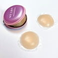 thumbnail image 4 of Set of 4 Pairs of Nipple Covers for Women -  Seamless, Invisible, Adhesive & Sticky - 100% Silicone, Reusable and Washables Breast Pasties, 4 of 8