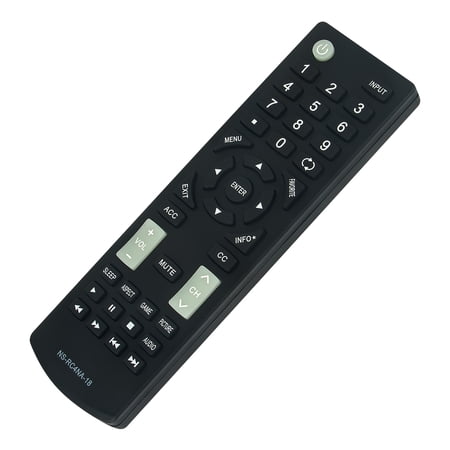 New Replaced Remote NS-RC4NA-18 compatible with INSIGNIA TV NS-19D310NA21 6394757 NS-24D310NA21 6394746 NS-32D310NA21 6395127 NS-32D311NA17 NS-32D311MX17 NS-40D420NA18 NS-49D420NA18 NS-55D420NA18