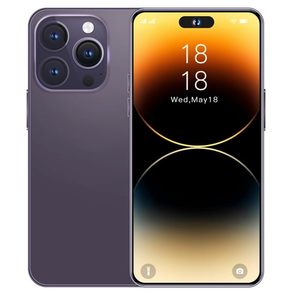 Unlocked Cell phones,Smartphone 3GB RAM   64GB ROM, 6.8" HD  Face Unlocked Phone for T-Mobile, i14 Pro Max