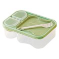 thumbnail image 2 of Antqov Students Divided Lunch Box Can Be Microwave Heated Lunch Box Salad Fruit Transparent Lunch Box, Home Accessories, 2 of 7
