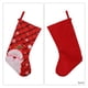 thumbnail image 4 of Billuyoard Calcetín de Navidad lindo Papá Noel colgante chimenea almacenamiento calcetín colgantes de oficina decoración de fiesta adornos niños Kits de decoración para fiestas Rojo Billuyoard HA065268-01, 4 of 6