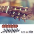 thumbnail image 1 of Eujgoov 6 uds clavijas de afinación de guitarra teclas de afinación de cuerdas de guitarra perillas cabezal de máquina para guitarra acústica y eléctrica ANGGREK Otros, 1 of 8