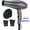 purple, variant on NEXPURE Hair Dryer, 1875W Ionic Blow Dryer with Diffuser and Concentrator, Fast Drying Low Noise, 3 Heat & 2 Speed Settings, White