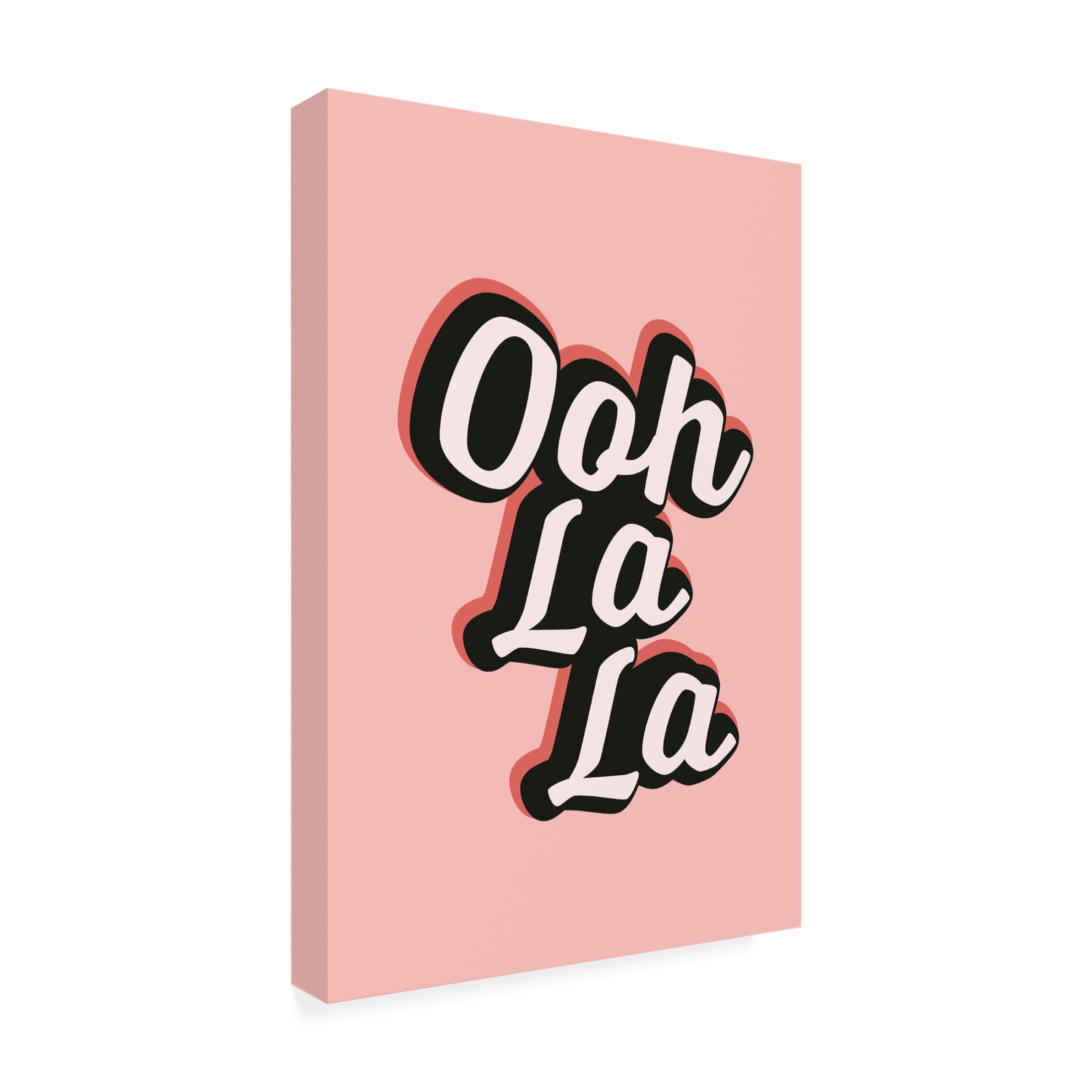 Trademark Fine Art Frankie KerrDineen Ooh La La Canvas Wall Art