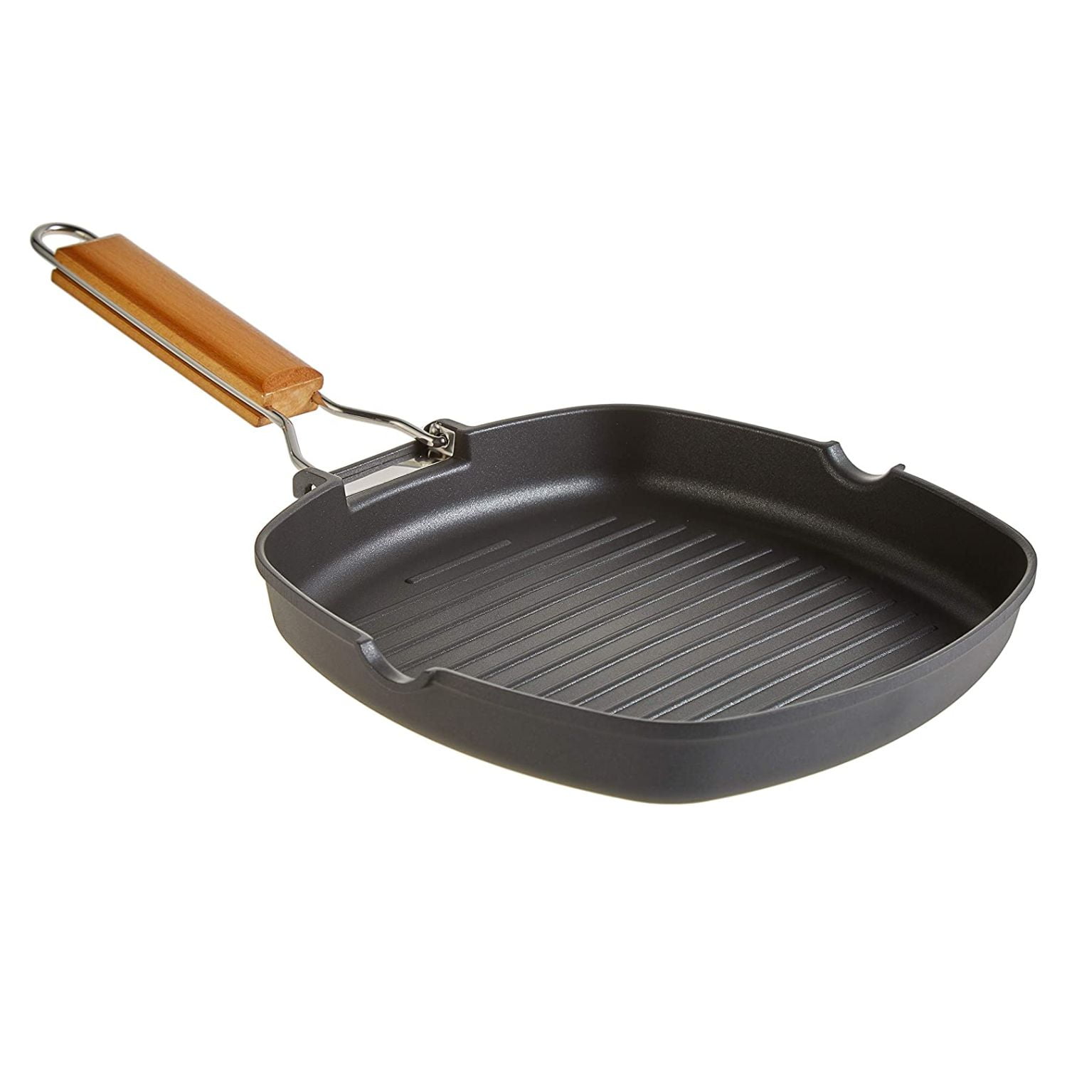 Sartén Parrilla Cocina Grill Cuadrado Antiadherente 28 Cm