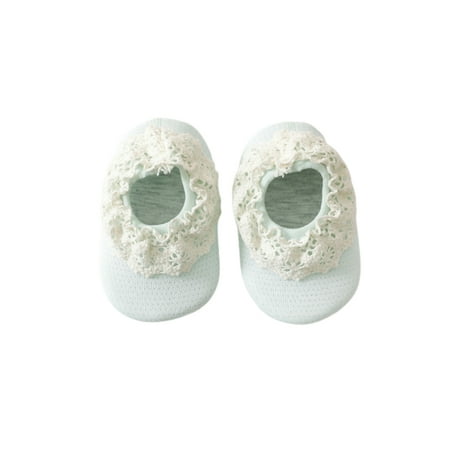 

sdghg Baby Socks Mesh Lace Embellished Non-slip Breathable High Elastic Leisure Floor Socks