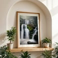 thumbnail image 4 of Upper Doyle's River Falls - Virginia Photography Oak Framed Wall Art Print 12 x 18 inches, 4 of 59