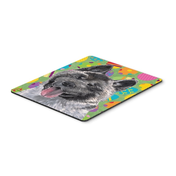 "Akita Easter Eggtravaganza Mouse Pad Hot Pad or Trivet"