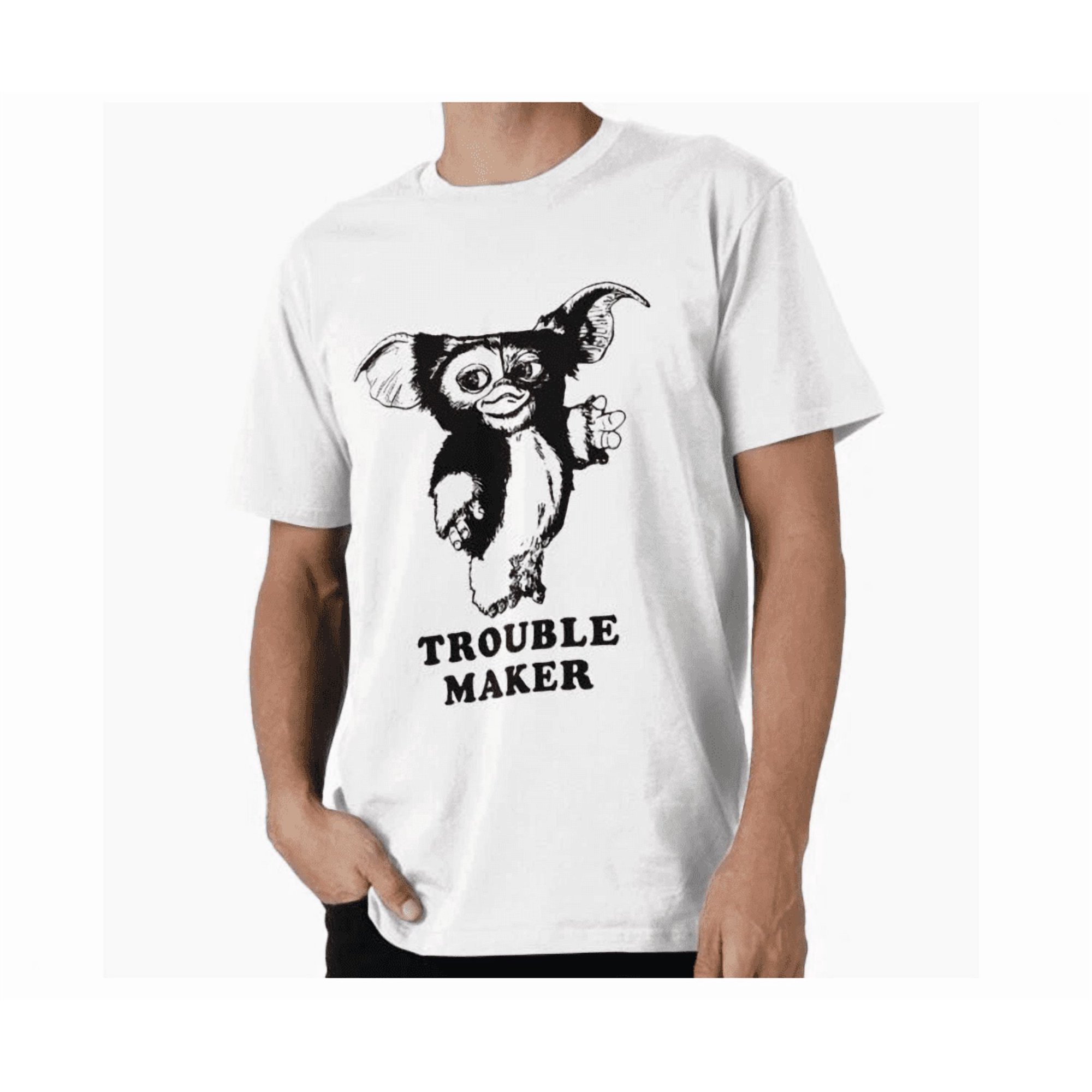 Gremlins Gizmo Trouble Maker Shirt Unisex S-5XL Hot Trending Shirt, Vintage Birthday Gift