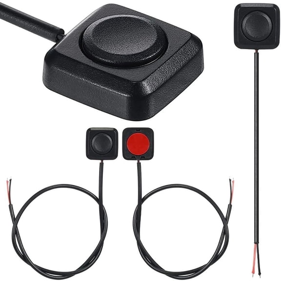 Mini Adhesive 12V ON OFF Button Car Push Buttons Momentary Push Button Mini Button Switch