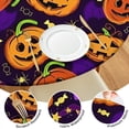 thumbnail image 4 of Halloween Jack O Lanterns with Candy Round Fitted Tablecloth with Elastic Edge,Dining Table Cover Waterproof,Outdoor Round Tablecloth for Camping,Dining,Indoor and Outdoor, 4 of 7