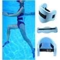 thumbnail image 1 of Cinturón flotante de natación - Cinturón de ejercicios aeróbicos acuáticos - Ayuda de flotación de espuma Aqua Fitness - Equipo de entrenamiento de natación para entrenamiento de piscina de, 1 of 5