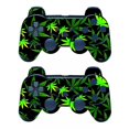 thumbnail image 1 of Skin Sticker Green Leaf Cool for PS3 Controller Playstation Remote Controller, 1 of 5