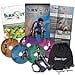 thumbnail image 2 of Gwee Gym - Resistance Bands Exercise Kit, PRO, Black, Builds Lean Muscle, Easily Portable or used at Home, Inlcudes an Accessory Kit, DVD, Travel Bag & Healthy Eating e-Book, 2 of 4
