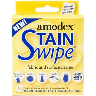 Amodex Ink & Stain Remover Trial Pack Set of 25 Single Unit Packs Non-Toxic