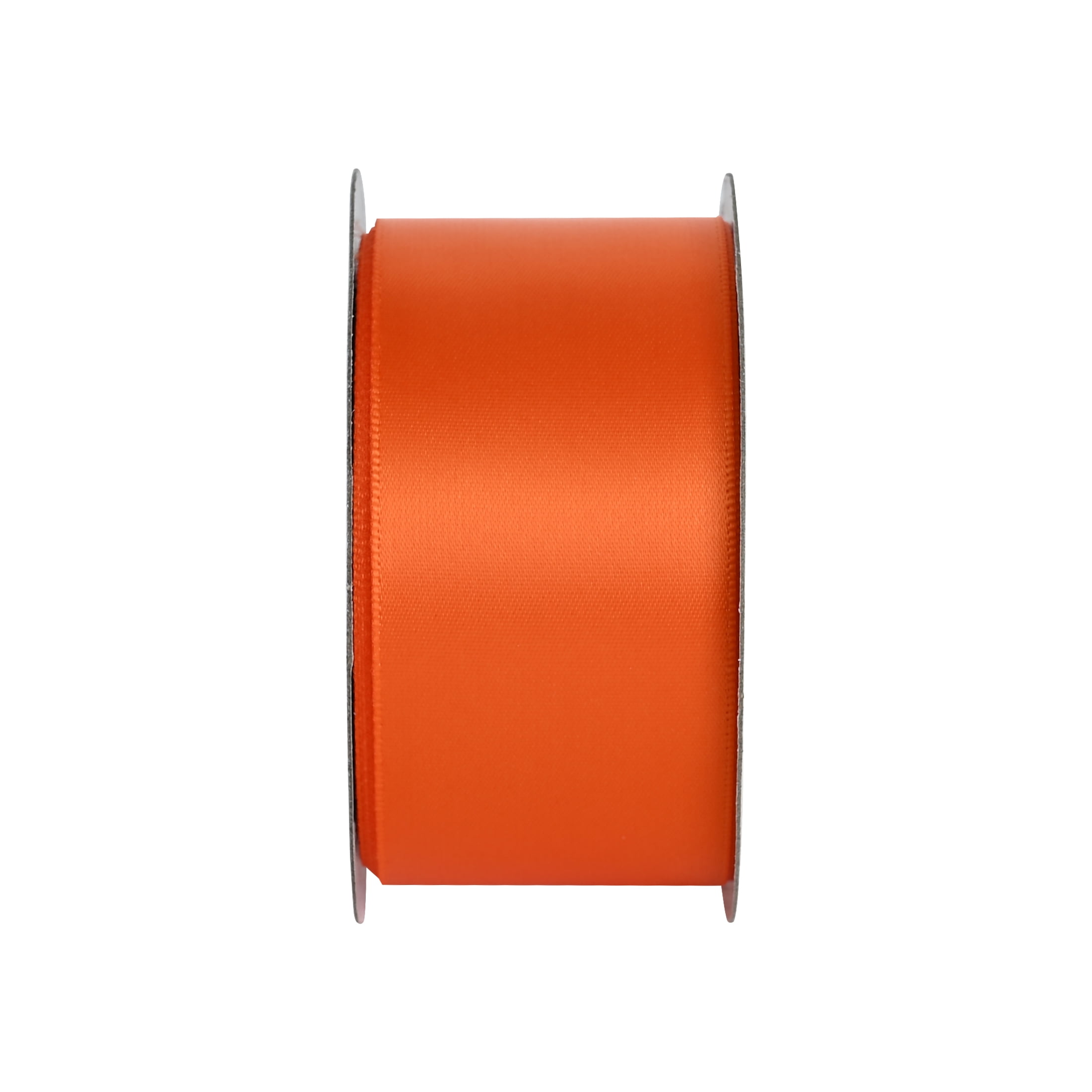 Gwen Studios 1.5" Orange Satin Ribbon, 7 yards