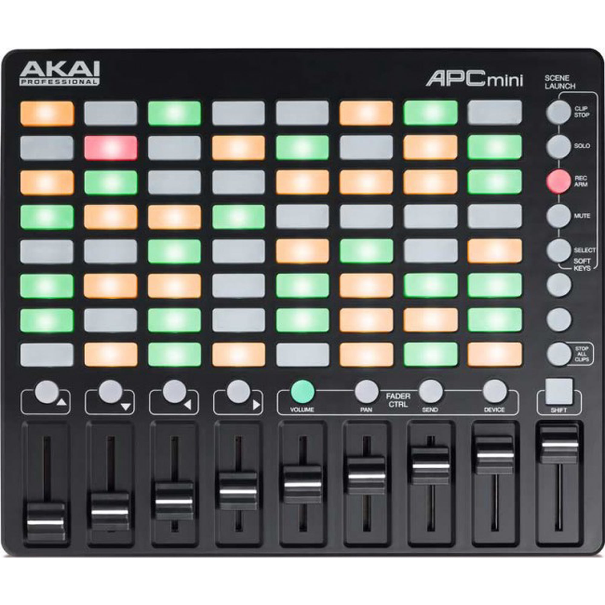 AKAI製 APC mini Ableton Live対応MIDIコントローラー Akai APC MINI Compact Controller for Ableton Live Software