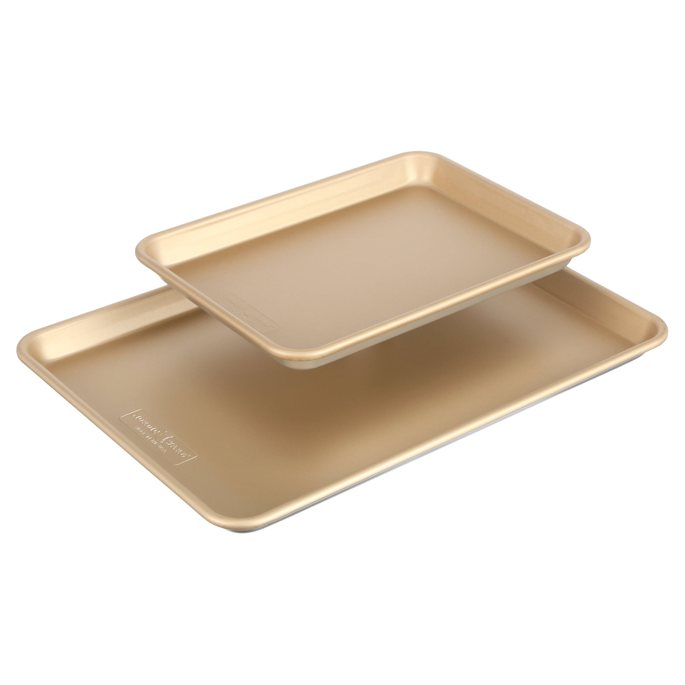 Gourmet Edge - 2 Pc Nonstick Baking Sheets-#1001W1002 – Womynhomeproducts