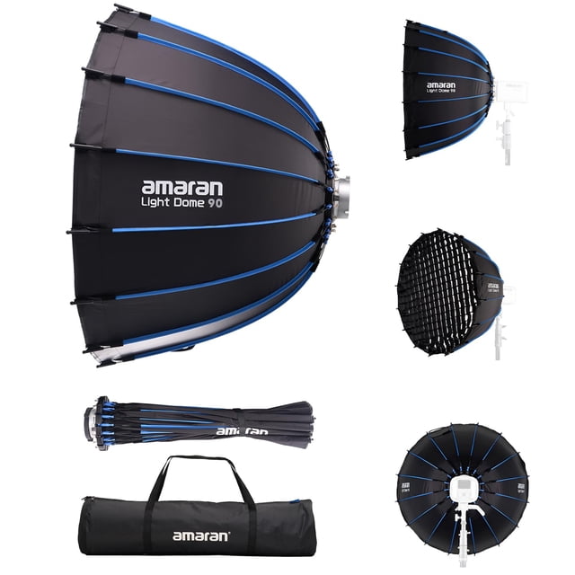 Softbox Amaran Light Dome 90 cm con diseño de liberación rápida